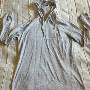 Cuffy's Cape Cod Womans Large Lab Light Hooded Pullover Sweatshirt